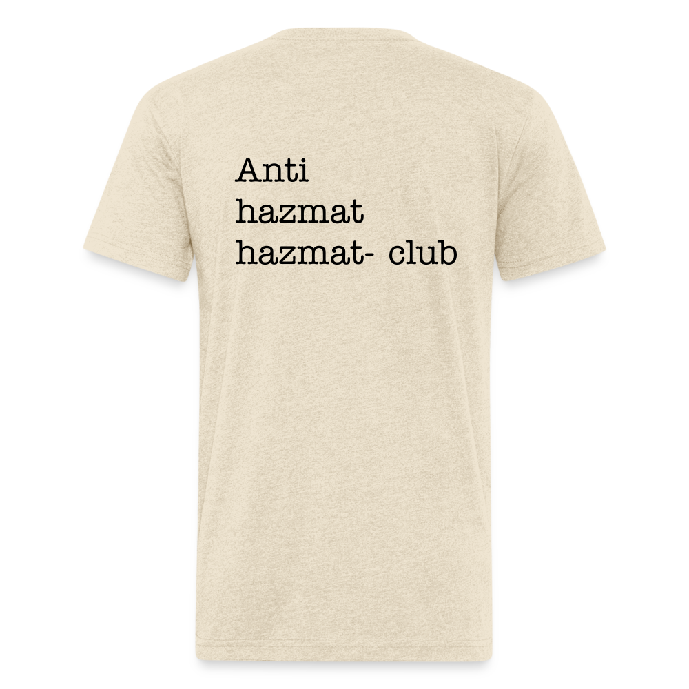 Anti-HazMat Fitted Cotton/Poly T-Shirt by Next Level - heather cream