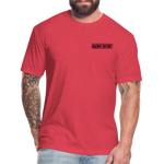 Anti-HazMat Fitted Cotton/Poly T-Shirt by Next Level - heather red