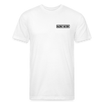 HazMat AF - Fitted Cotton/Poly T-Shirt by Next Level - white