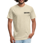 HazMat AF - Fitted Cotton/Poly T-Shirt by Next Level - heather cream