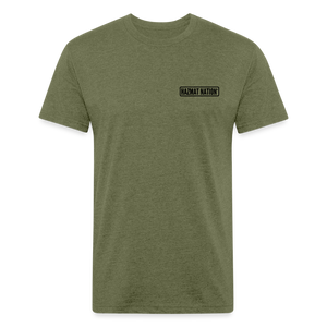 HazMat Nation  USA Shirt - heather military green