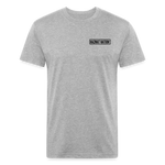 HazMat AF - Fitted Cotton/Poly T-Shirt by Next Level - heather gray