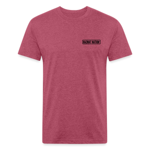 HazMat Nation  USA Shirt - heather burgundy