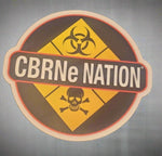 CBRNe Nation stickers (6 pack)