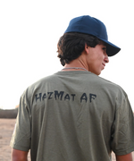 HazMat AF - Fitted Cotton/Poly T-Shirt by Next Level
