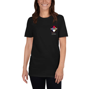 Full Color Logo on Black T-Shirt