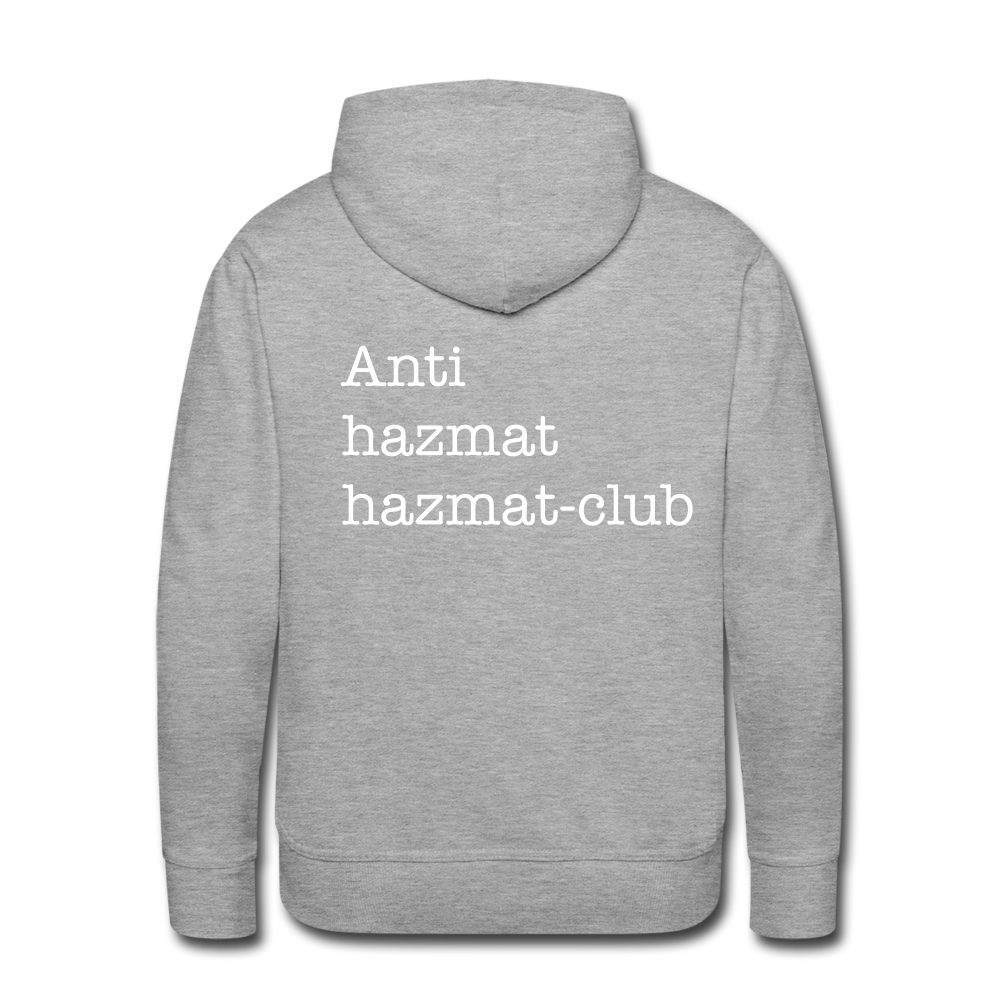 Men’s Premium Hoodie - Anti-Hazmat Hazmat Club - heather grey