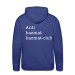 Men’s Premium Hoodie - Anti-Hazmat Hazmat Club - royalblue