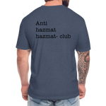 Anti-HazMat Fitted Cotton/Poly T-Shirt by Next Level - heather navy