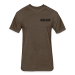 HazMat AF - Fitted Cotton/Poly T-Shirt by Next Level - heather espresso