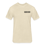 HazMat AF - Fitted Cotton/Poly T-Shirt by Next Level - heather cream