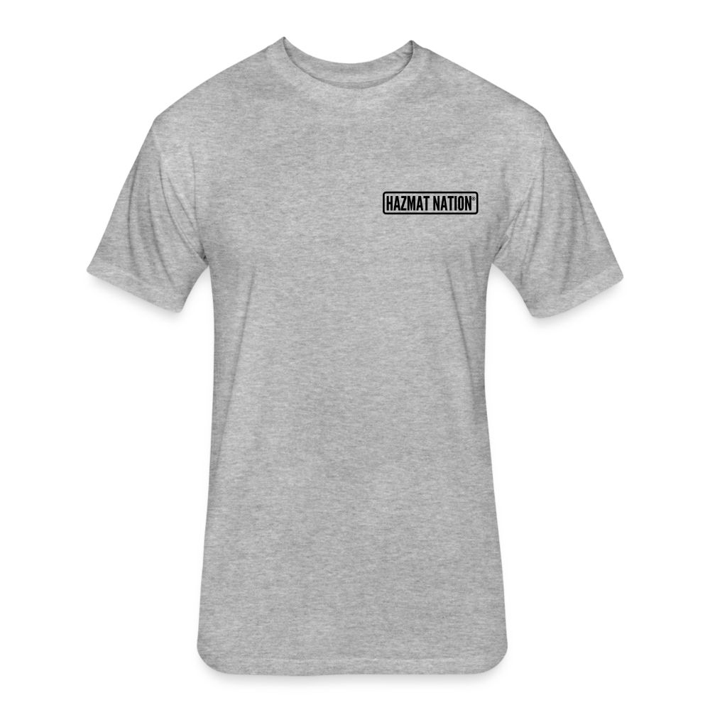 Fitted Cotton/Poly DHMO T-Shirt by Next Level - heather gray