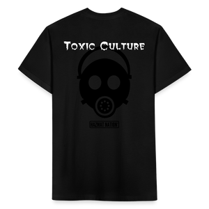 Toxic Culture - Fitted Cotton/Poly T-Shirt by Next Level - black