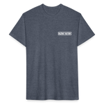 Toxic Culture - Fitted Cotton/Poly T-Shirt by Next Level - heather navy