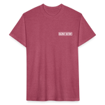 Toxic Culture - Fitted Cotton/Poly T-Shirt by Next Level - heather burgundy